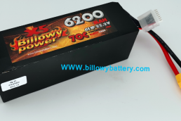 LiPO battery 6200mAh 70C 22.2V